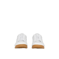 Sneakers en cuir à logo imprimé - Optic White