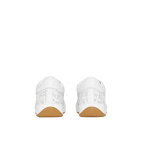 Sneakers en cuir à logo imprimé - Optic White