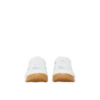 Sneakers en cuir à emblème du cavalier brodé - Optic White & Multicolour