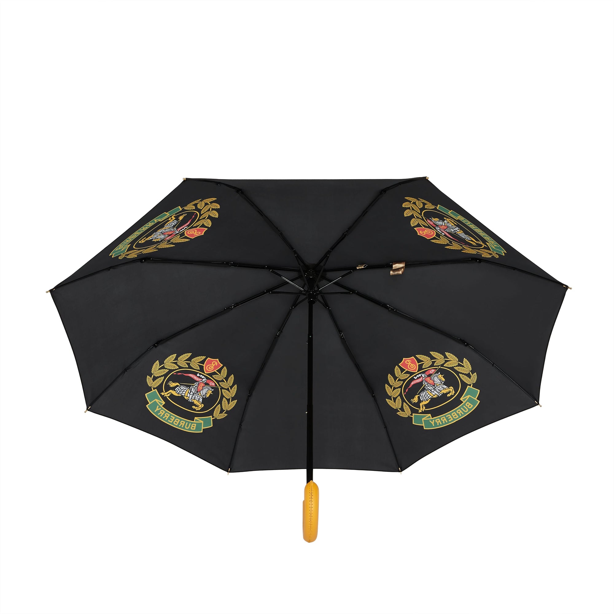 Parapluie à écusson imprimé - Black