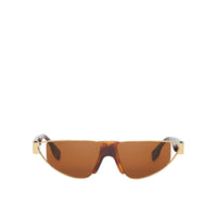 Lunettes de soleil triangulaires plaquées or - Tortoise Shell