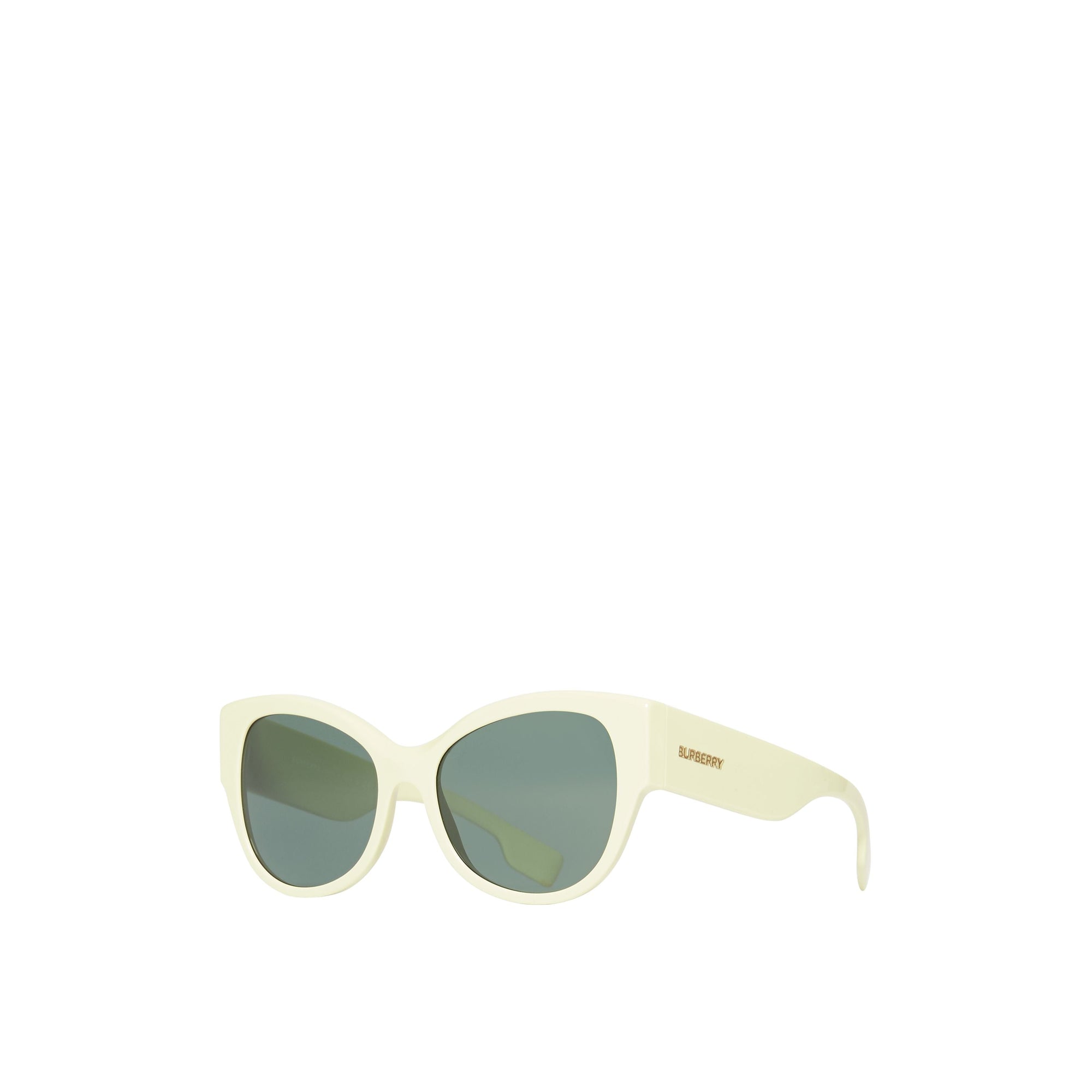 Lunettes de soleil à monture papillon - Pistachio