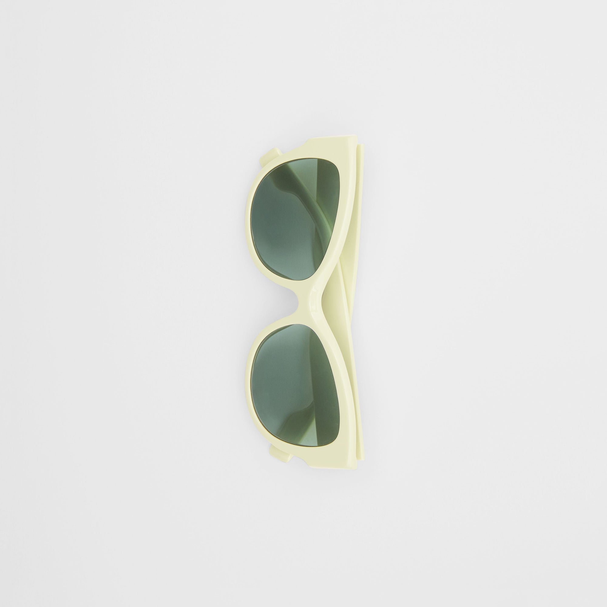 Lunettes de soleil à monture papillon - Pistachio
