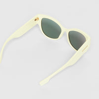 Lunettes de soleil à monture papillon - Pistachio