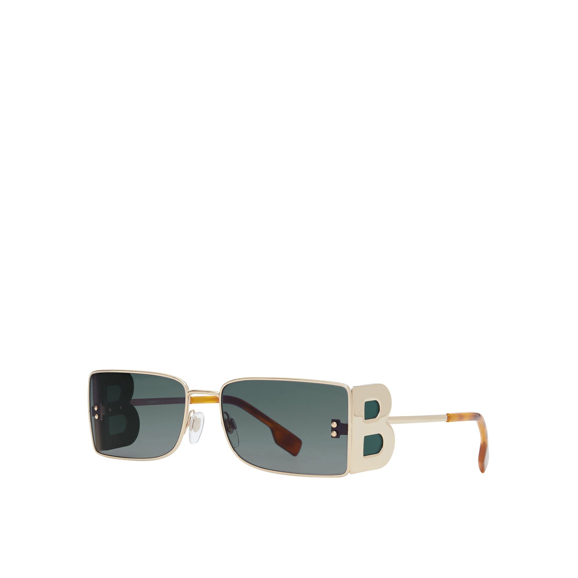 Lunettes de soleil rectangulaires - Tortoise Shell