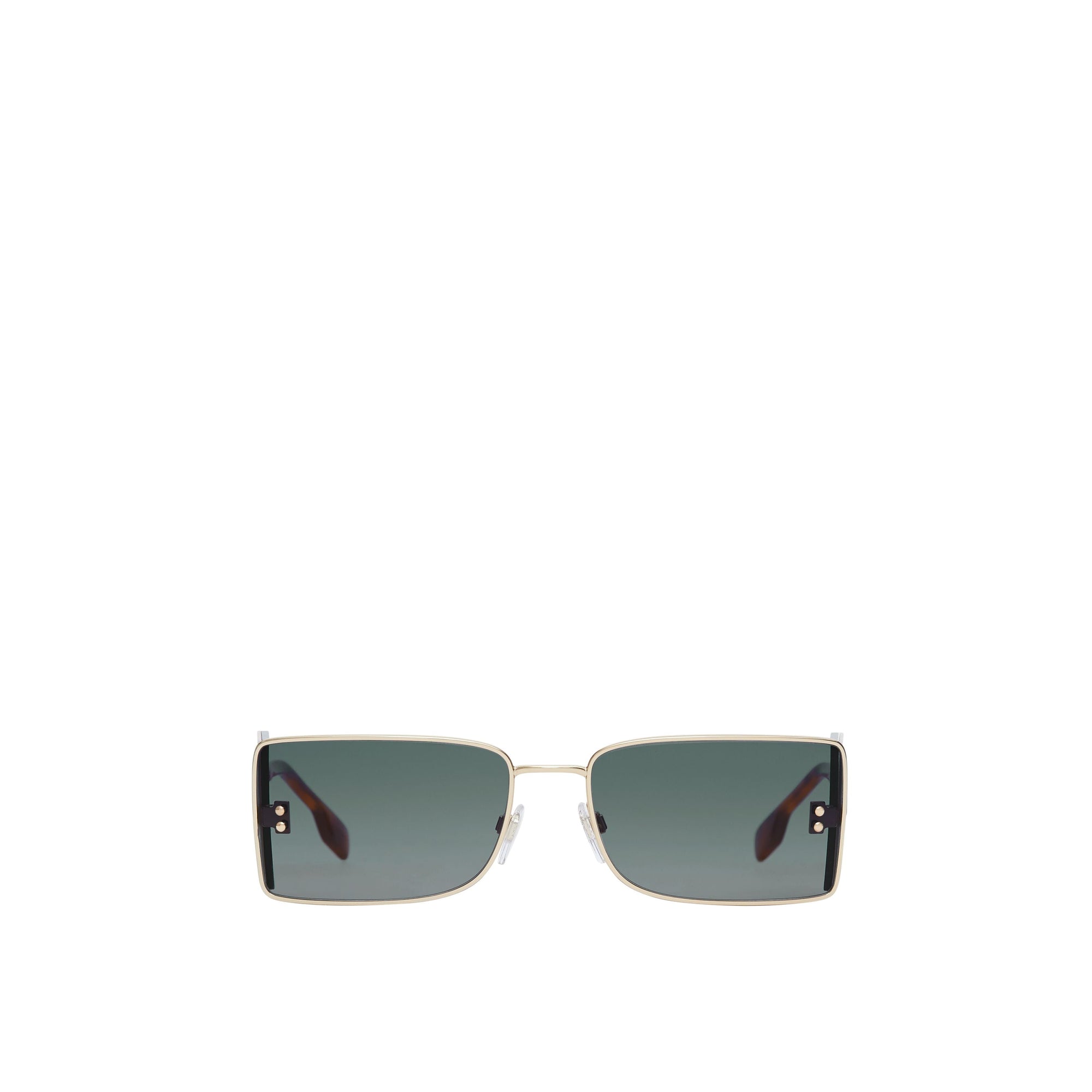 Lunettes de soleil rectangulaires - Tortoise Shell
