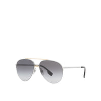 Lunettes de soleil aviateur à double pont - Dark Grey