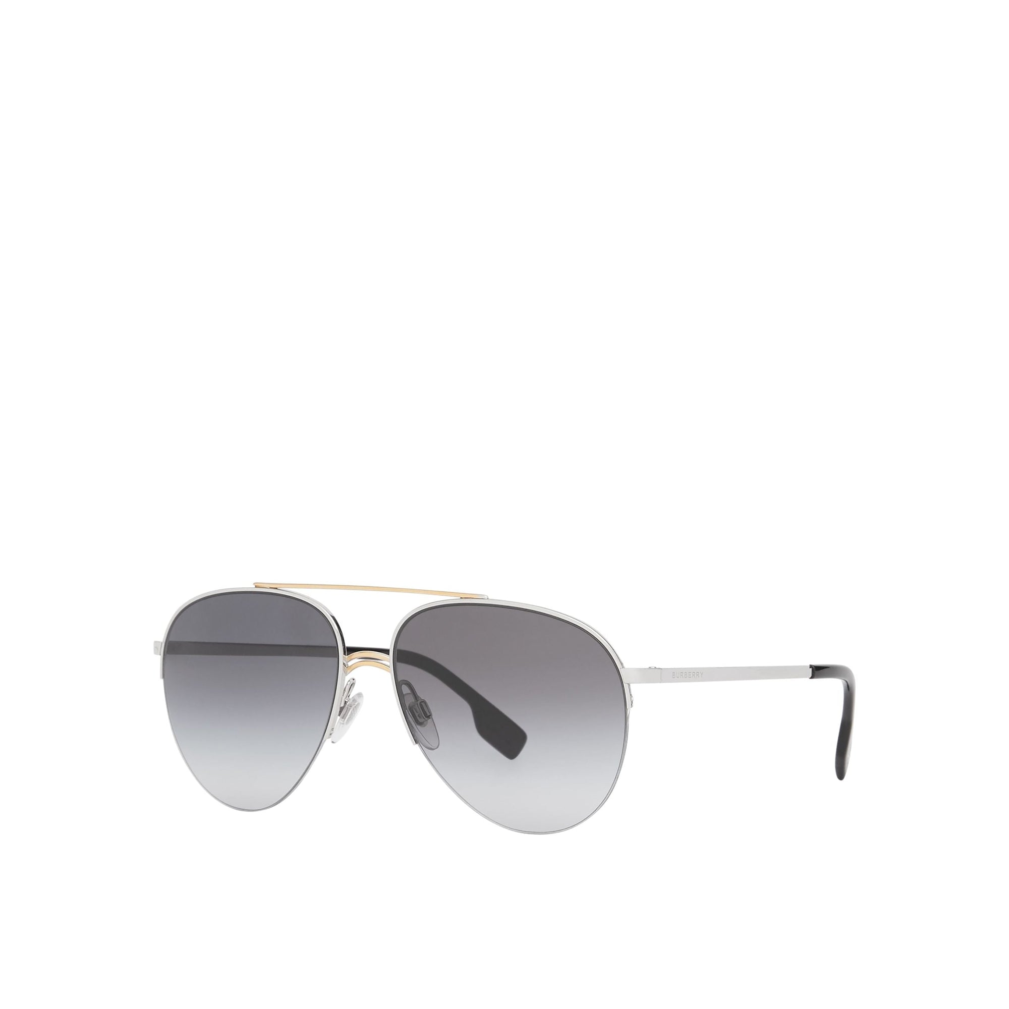 Lunettes de soleil aviateur à double pont - Dark Grey