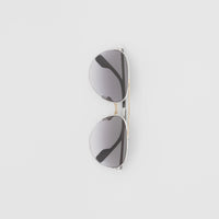 Lunettes de soleil aviateur à double pont - Dark Grey