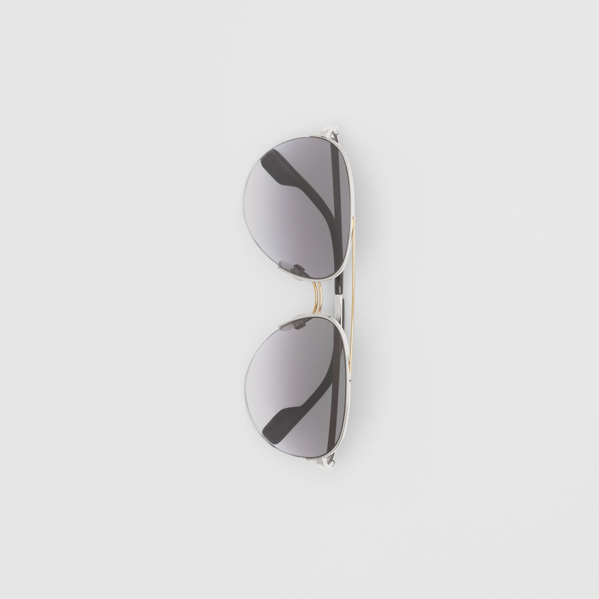 Lunettes de soleil aviateur à double pont - Dark Grey