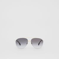 Lunettes de soleil aviateur à double pont - Dark Grey