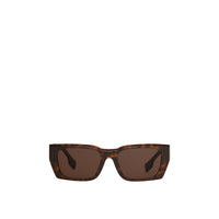 Lunettes de soleil rectangulaires à motif B - Tortoise Shell
