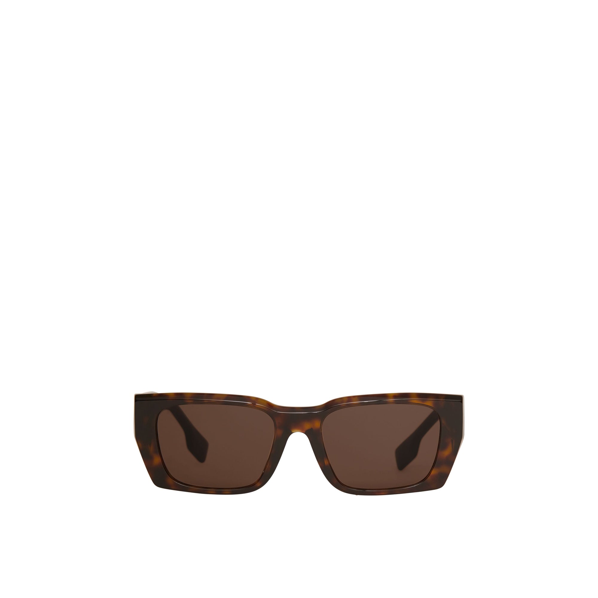 Lunettes de soleil rectangulaires à motif B - Tortoise Shell