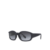 Lunettes de soleil ovales - Matt Black