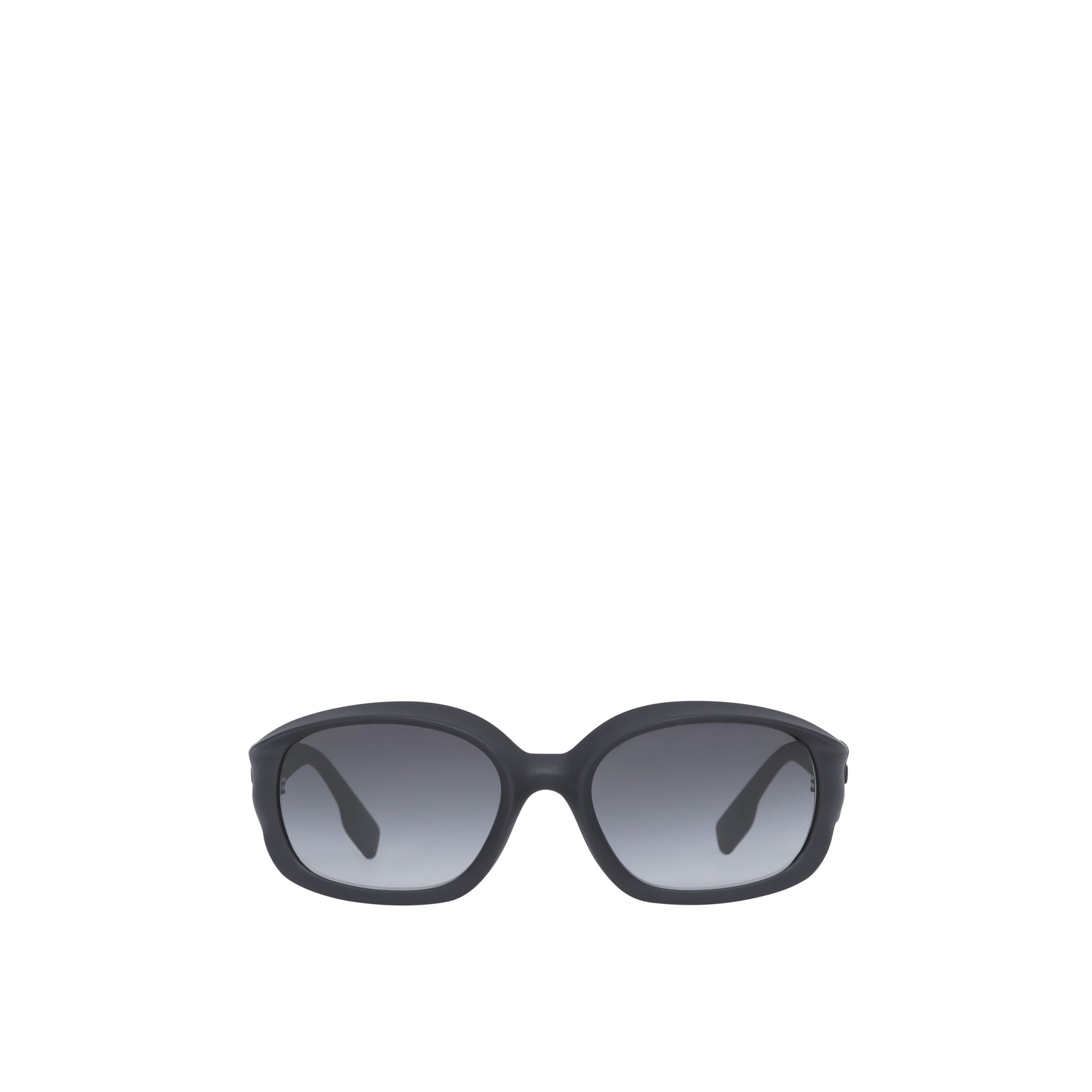 Lunettes de soleil ovales - Matt Black