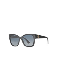 Lunettes de soleil à monture carrée - Black
