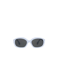 Lunettes de soleil ovales - Cobalt