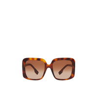 Lunettes de soleil à monture carrée - Tortoise Shell