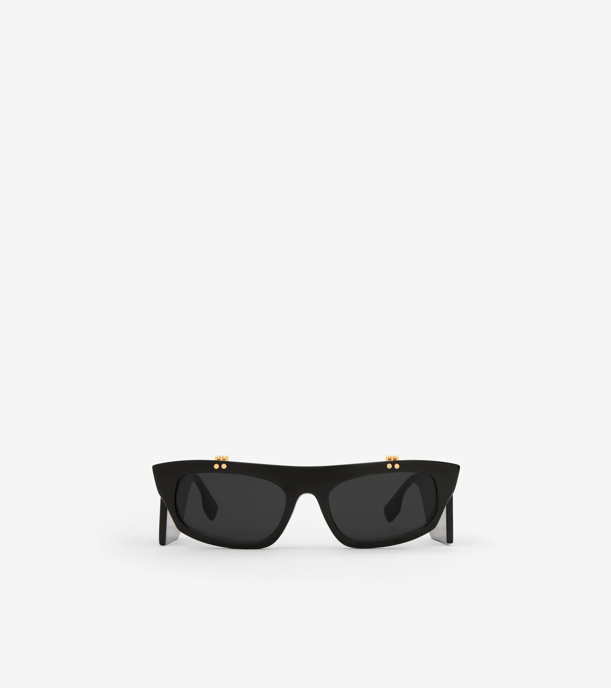Lunettes de soleil Palmer à monture œil-de-chat - Black & Black