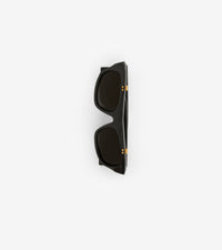 Lunettes de soleil Palmer à monture œil-de-chat - Black & Black