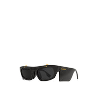 Lunettes de soleil Palmer à monture œil-de-chat - Black & Black