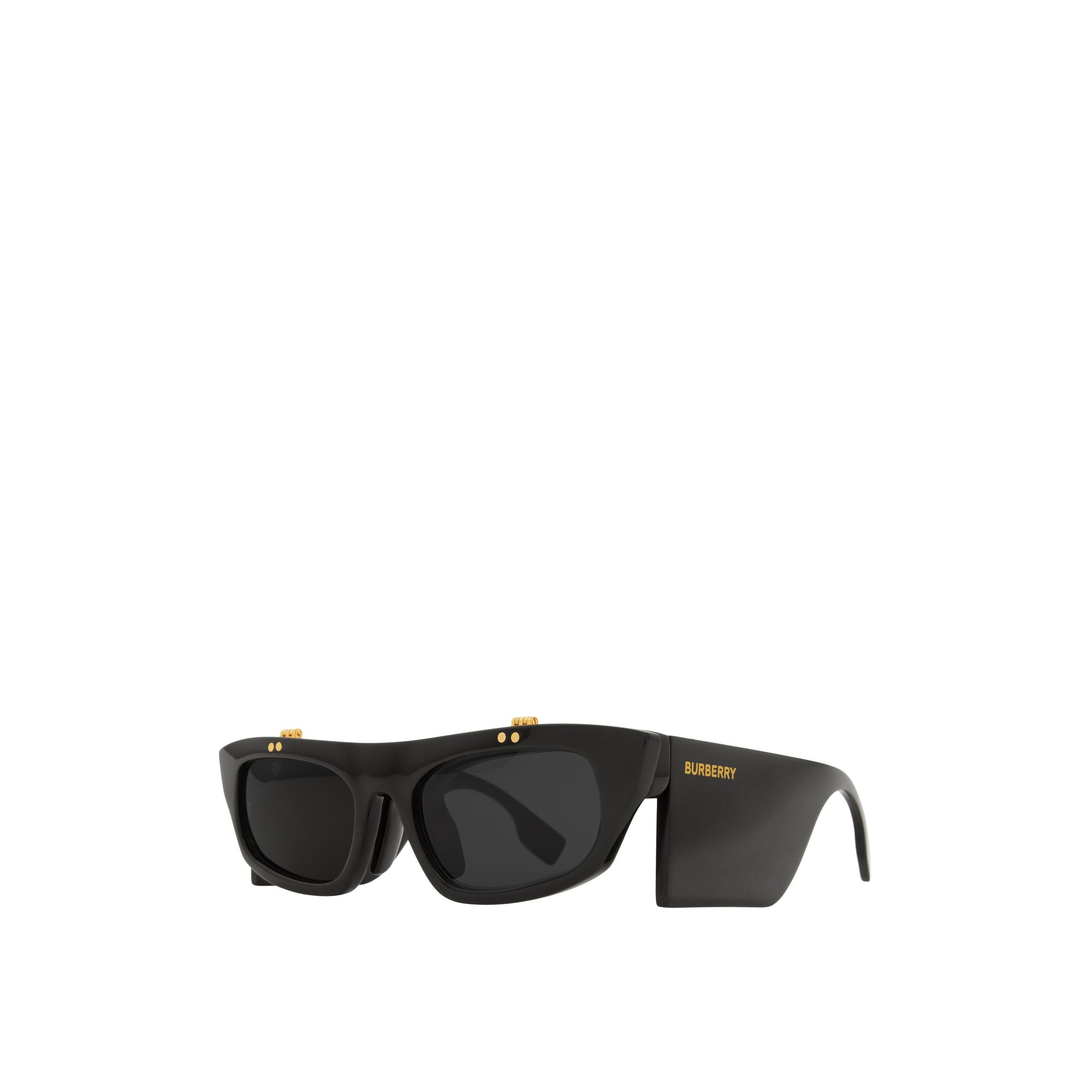 Lunettes de soleil Palmer à monture œil-de-chat - Black & Black