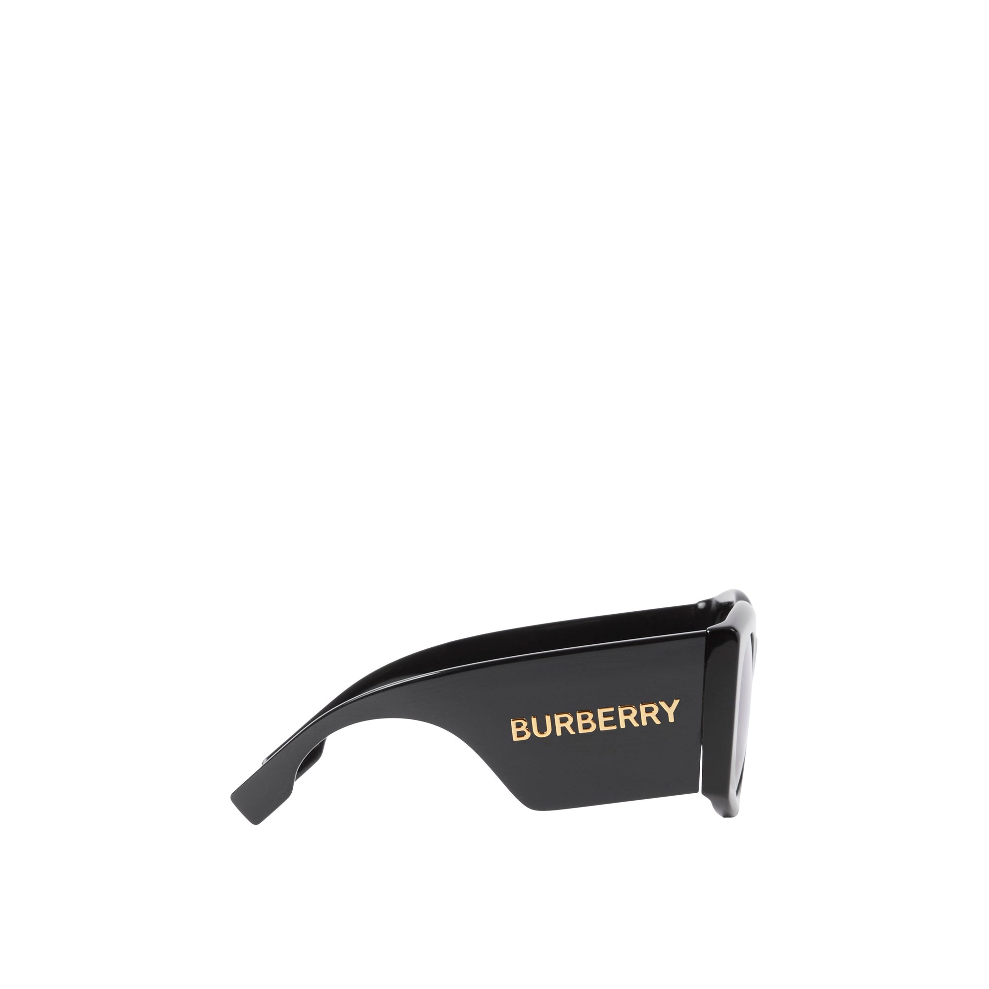 Lunettes de soleil géométriques oversize - Black Gold