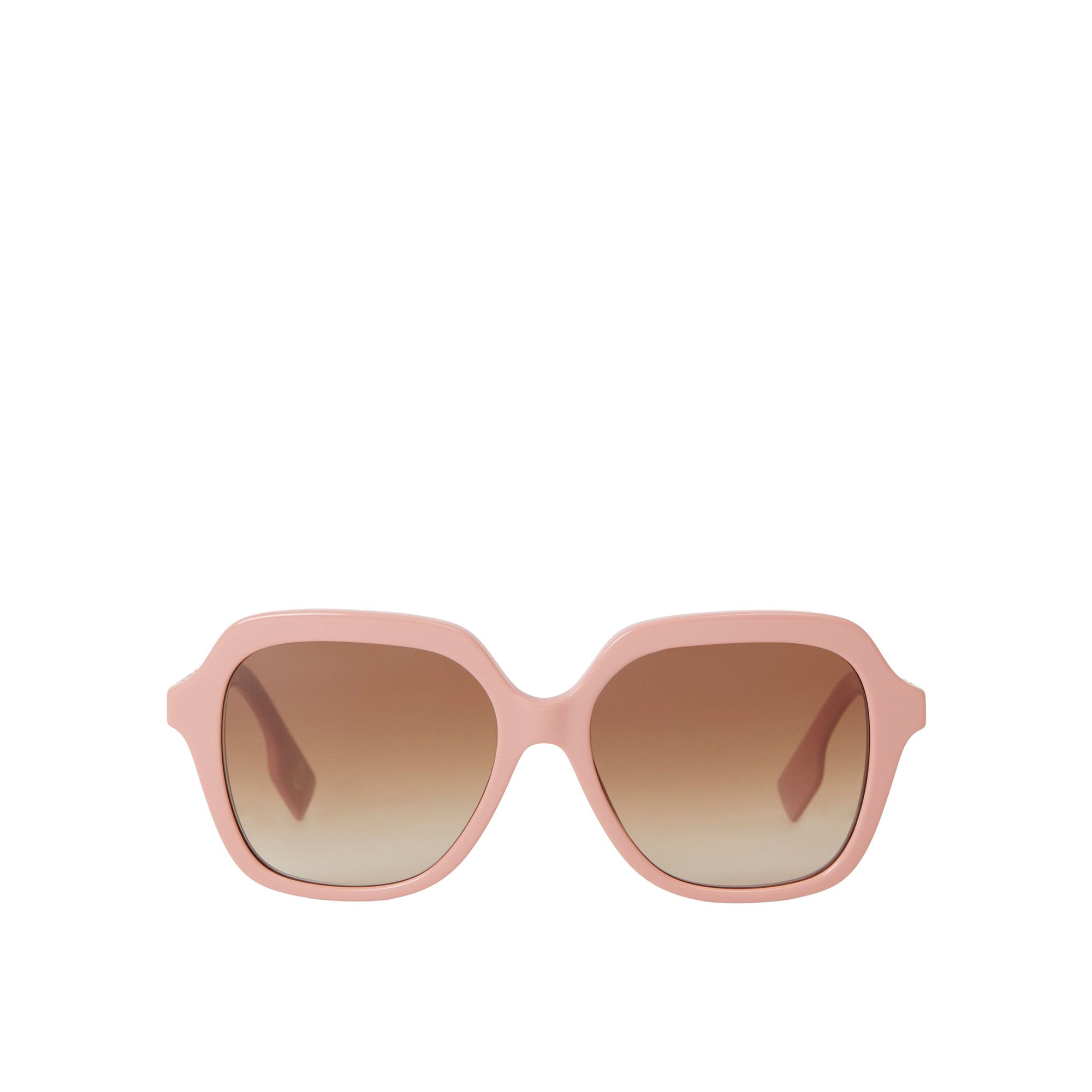 Lunettes de soleil carrées oversize - Dusky Pink