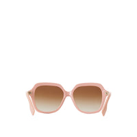 Lunettes de soleil carrées oversize - Dusky Pink