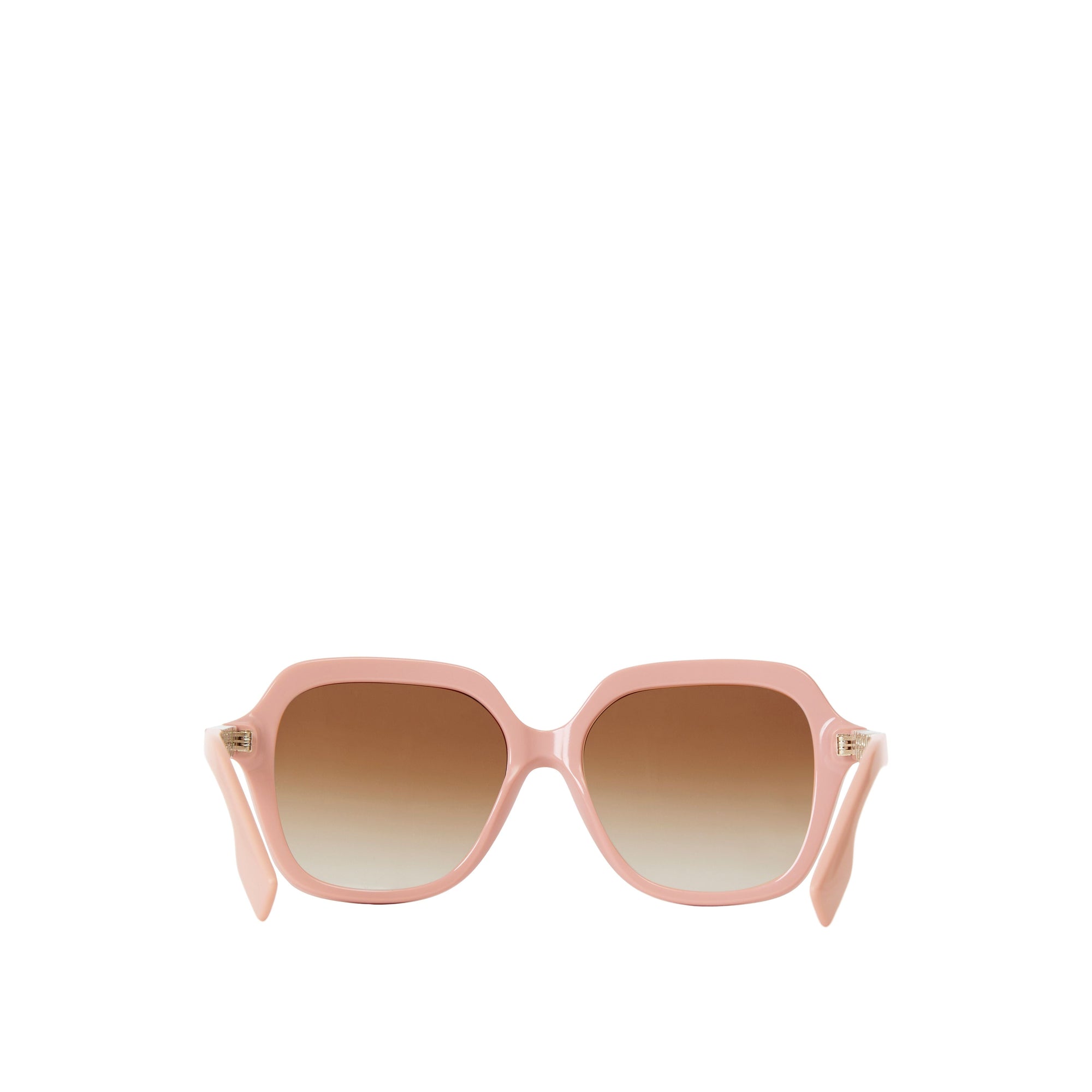 Lunettes de soleil carrées oversize - Dusky Pink