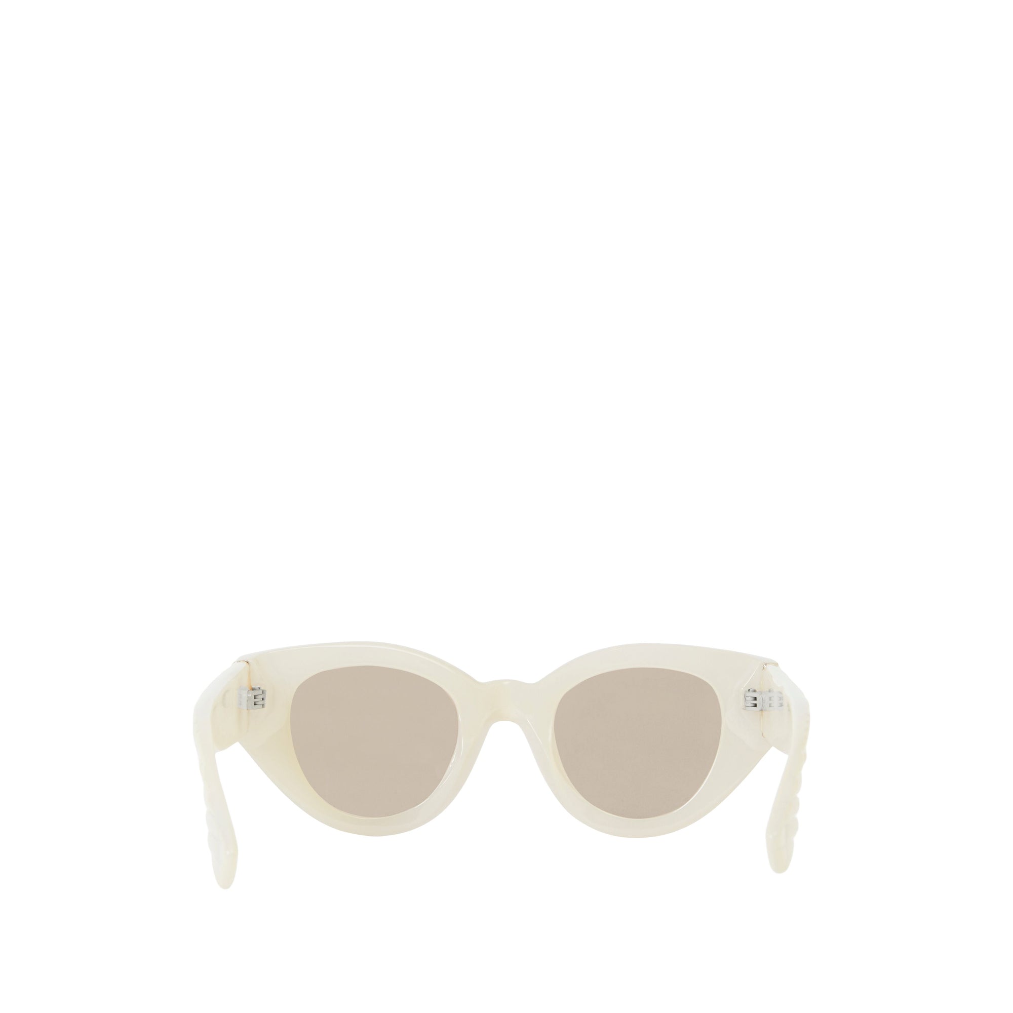 Lunettes de soleil Lola à monture œil-de-chat - Pale Vanilla