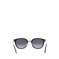 Lunettes de soleil rondes - Black & Light Gold