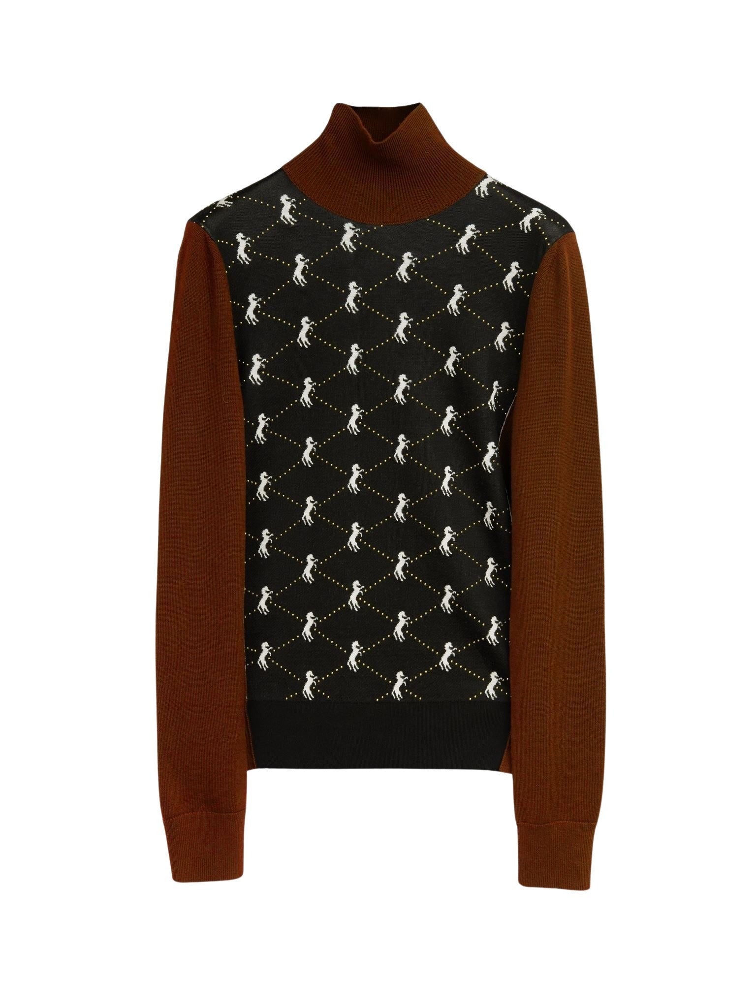 Pull col montant - Multicolor Grey