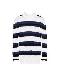 Pull col volanté - Iconic Milk