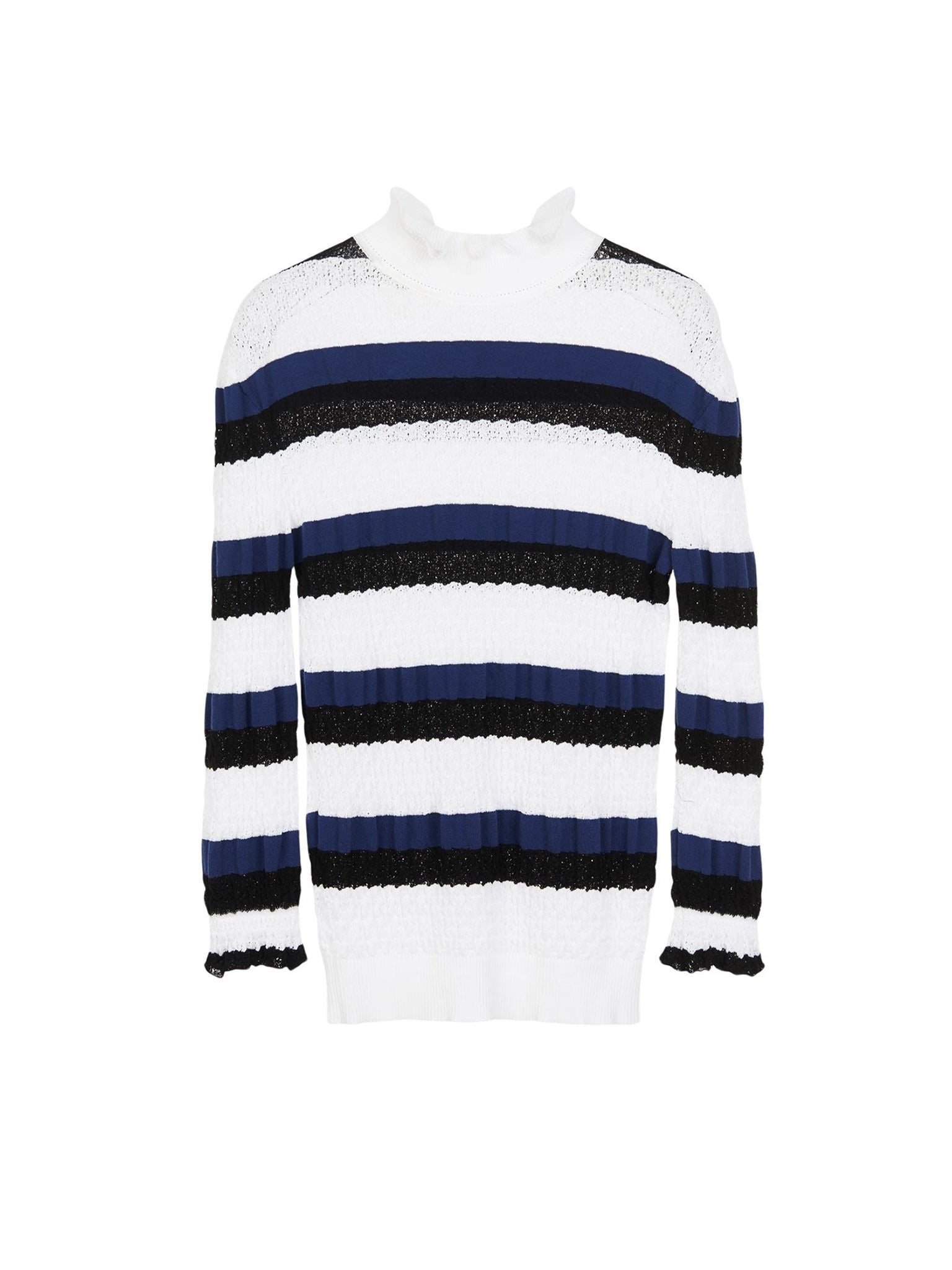 Pull col volanté - Iconic Milk