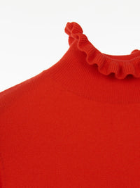 Pull à volants en laine - Loving Orange