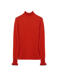Pull à volants en laine - Loving Orange