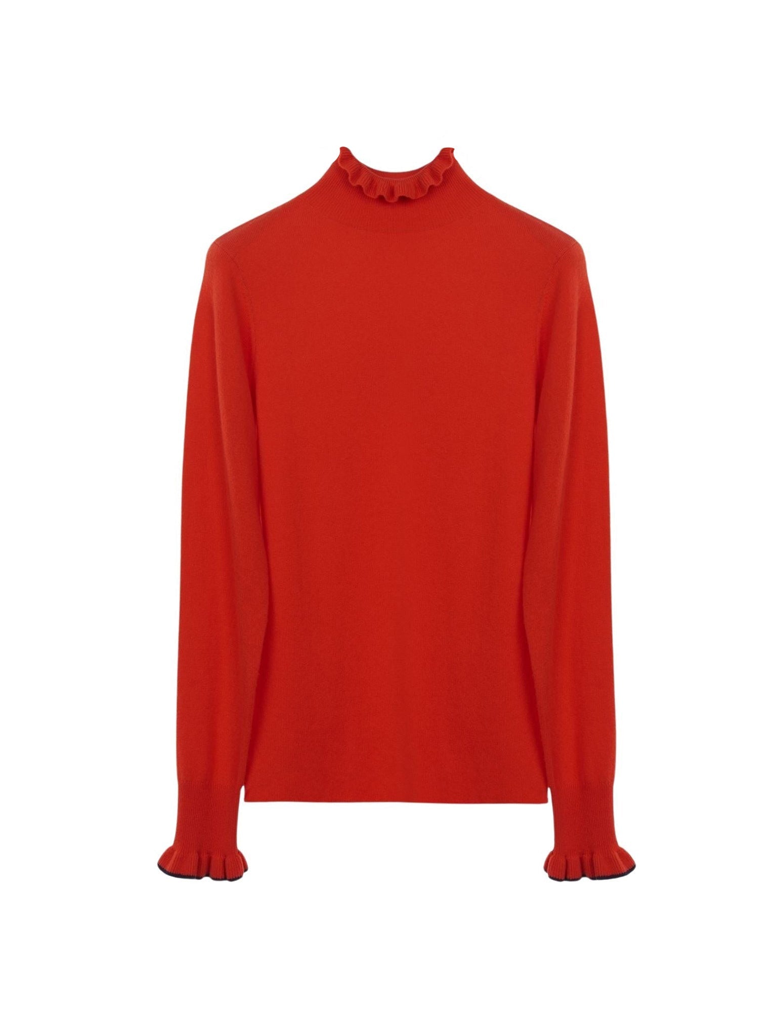 Pull à volants en laine - Loving Orange
