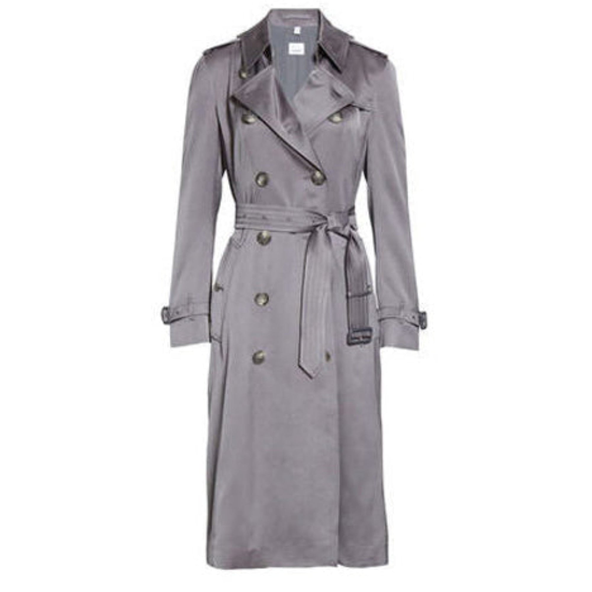 Trench en soie - English Grey