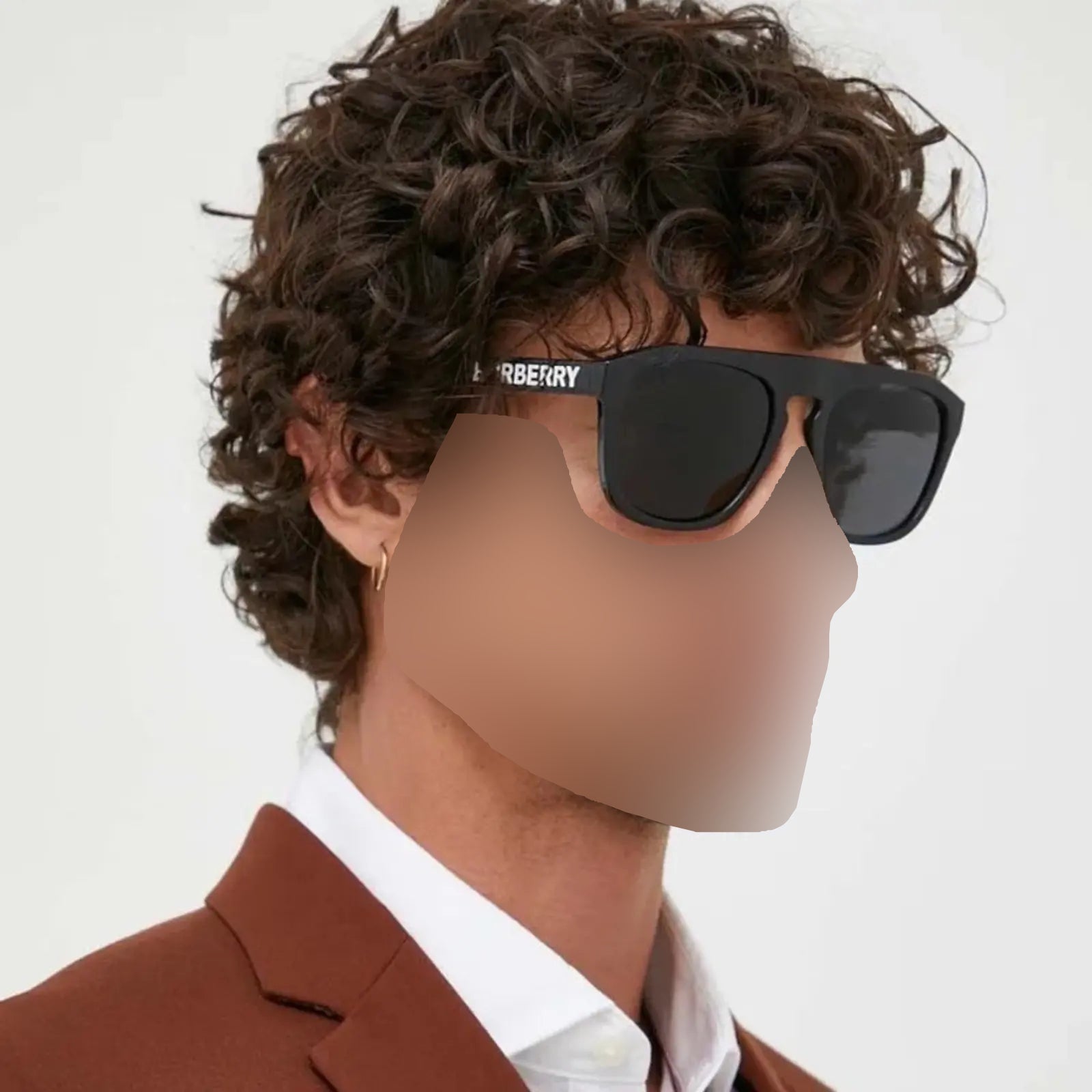 Lunettes de soleil carrées - Black