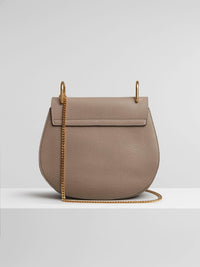 Sac porté épaule Drew en cuir - Motty Grey