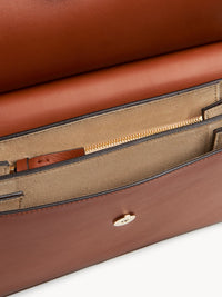 Sac porté épaule Faye en cuir - Classic Tobacco