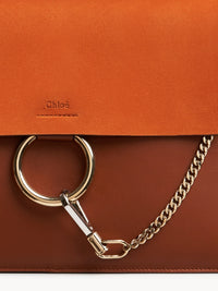 Sac porté épaule Faye en cuir - Classic Tobacco