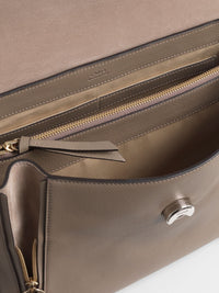 Sac double porté Faye Day en cuir - Motty Grey
