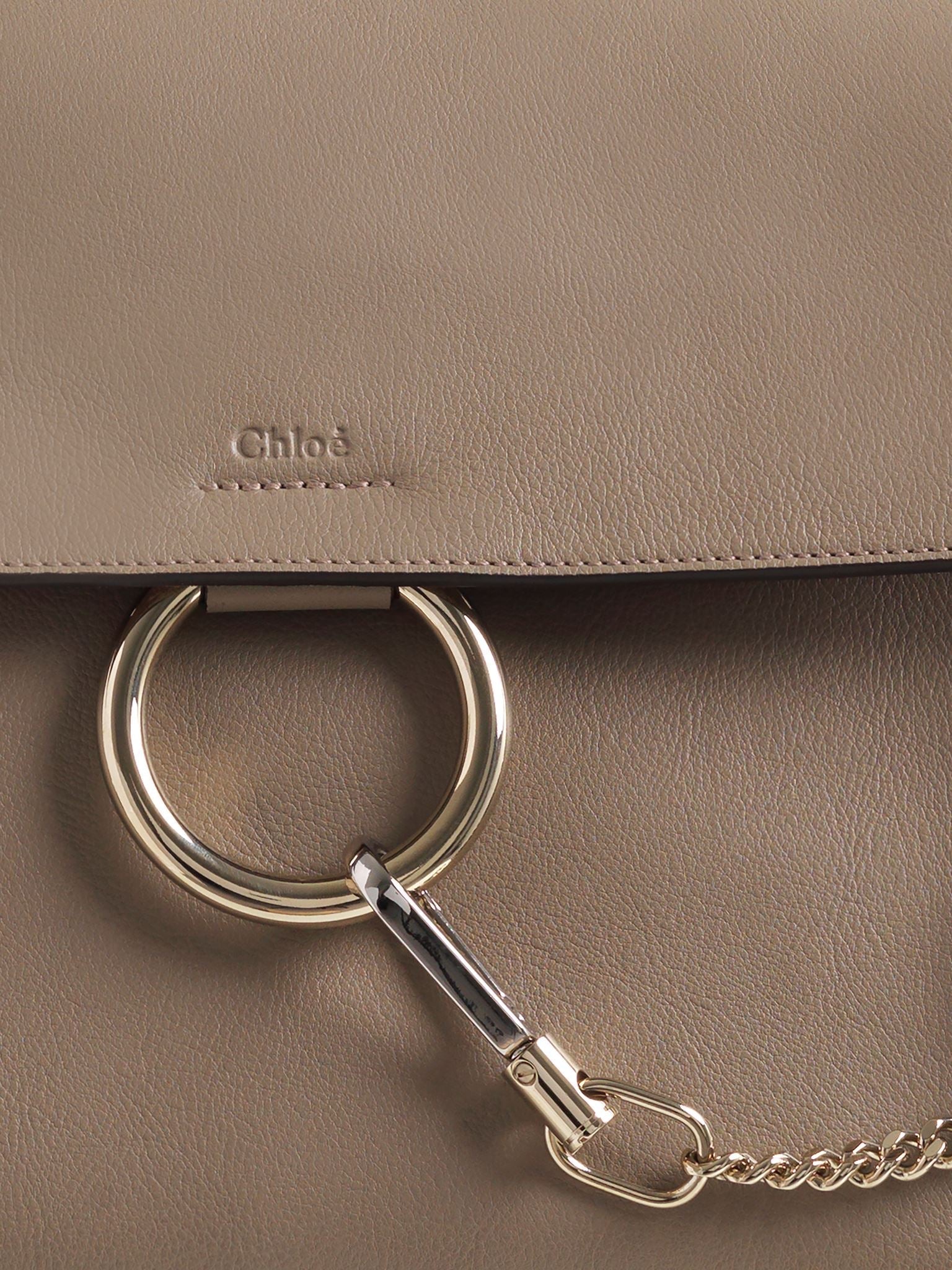 Sac double porté Faye Day en cuir - Motty Grey
