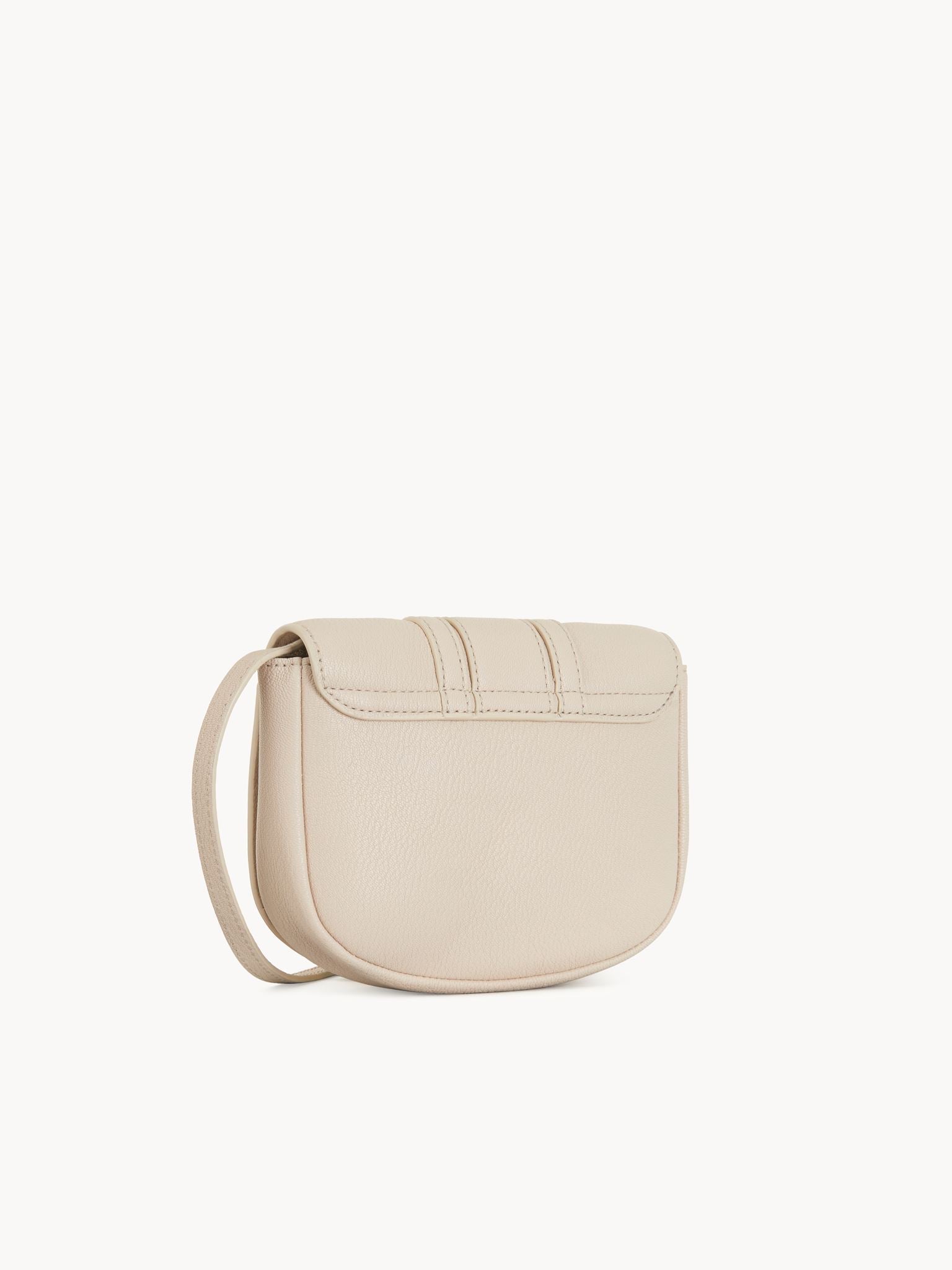 Mini sac Hana en cuir - Light Cement Beige