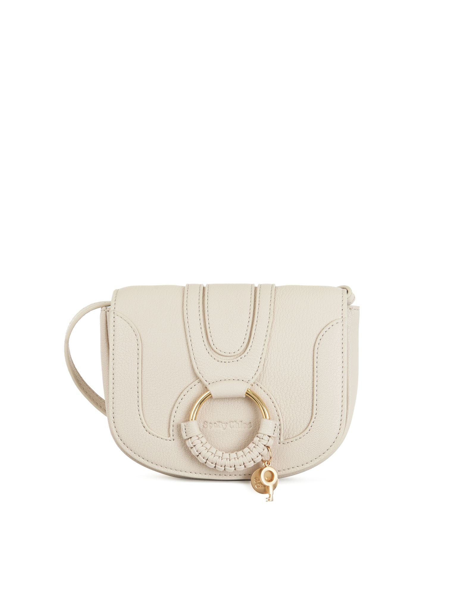 Mini sac Hana en cuir - Light Cement Beige