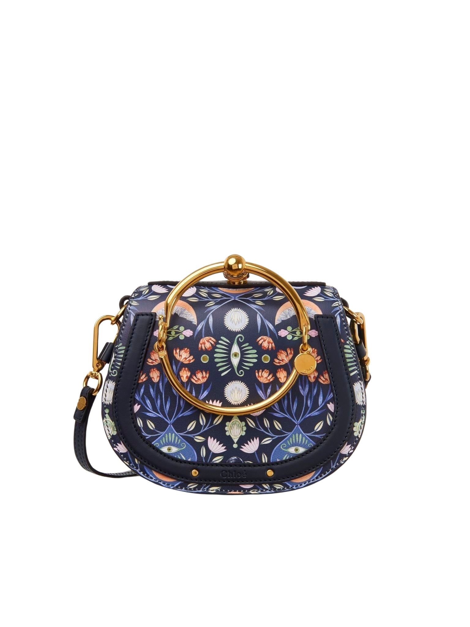 Petit sac Nile en cuir - Full Blue