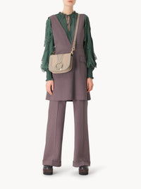 Sac porté épaule Hana en cuir - Motty Grey