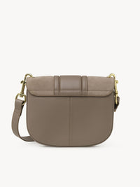 Sac porté épaule Hana en cuir - Motty Grey